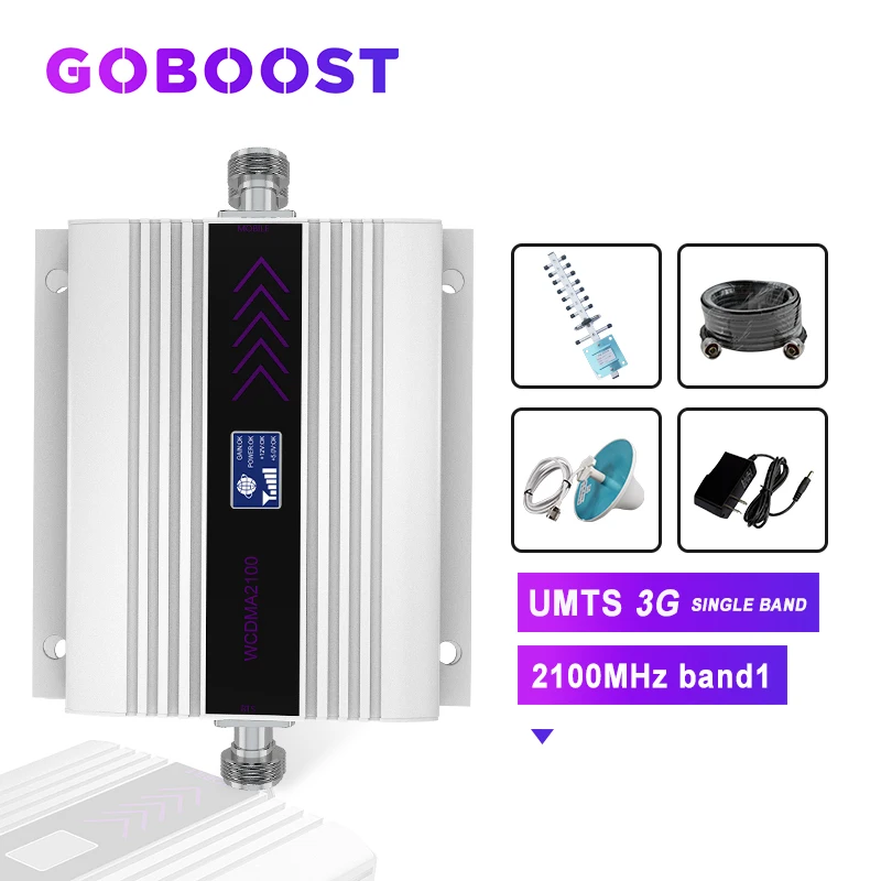 Ретранслятор 2100 МГц UTMS 3G Усилитель сотового сигнала полезная нагрузка мобильный