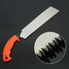 Японская Тяговая пила Ryoba 416 мм, ручные инструменты для тонкой деревообрабатывающей точной пилы