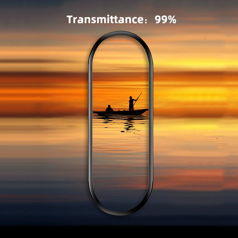 Protetora de Vidro para Xiaomi Protetor de Tela Película de Proteção para Xiaomi Película Banda 6 4 Capa Miband Correias Filme 5 Pçs mi 3 Cheap Acessórios inteligentes