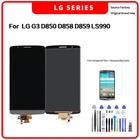ЖК-дисплей для LG G3 D850 D858 D859 LS990, ЖК-дисплей с сенсорным экраном и дигитайзером в сборе D850 D858 D859 LS990