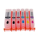 Картридж PGI580 581 XXL, 6 цветов, перезаправляемый, для принтера Canon PIXMA TS8150, TS8151, TS8152, S8250, TS8251, TS8252 с чипами ARC