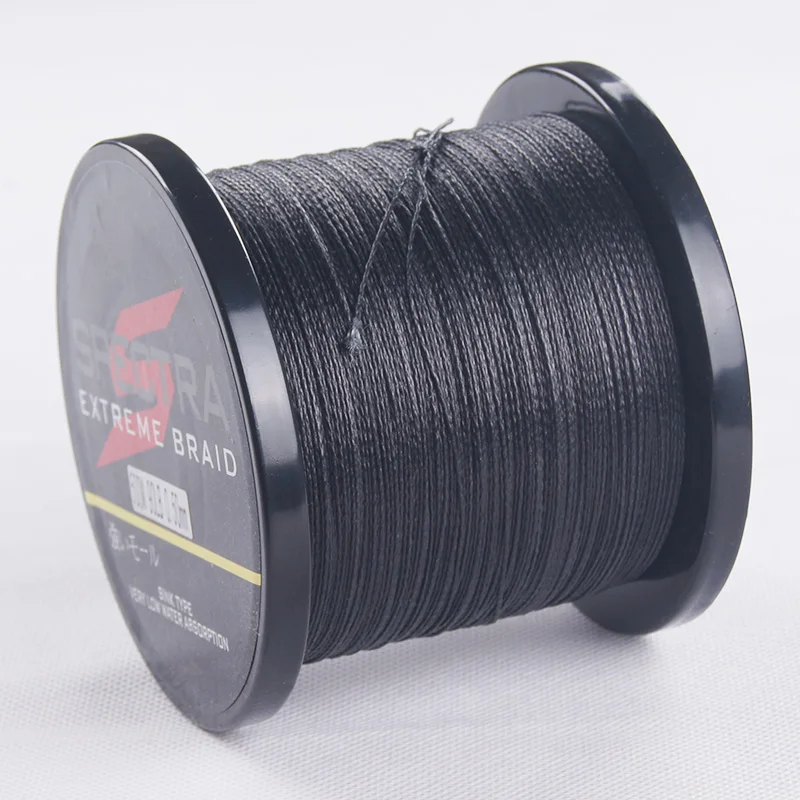 DORISEA никогда не выцветает черный красный 4 нити 100 м 300 500 1000 2000 Полиэтиленовая