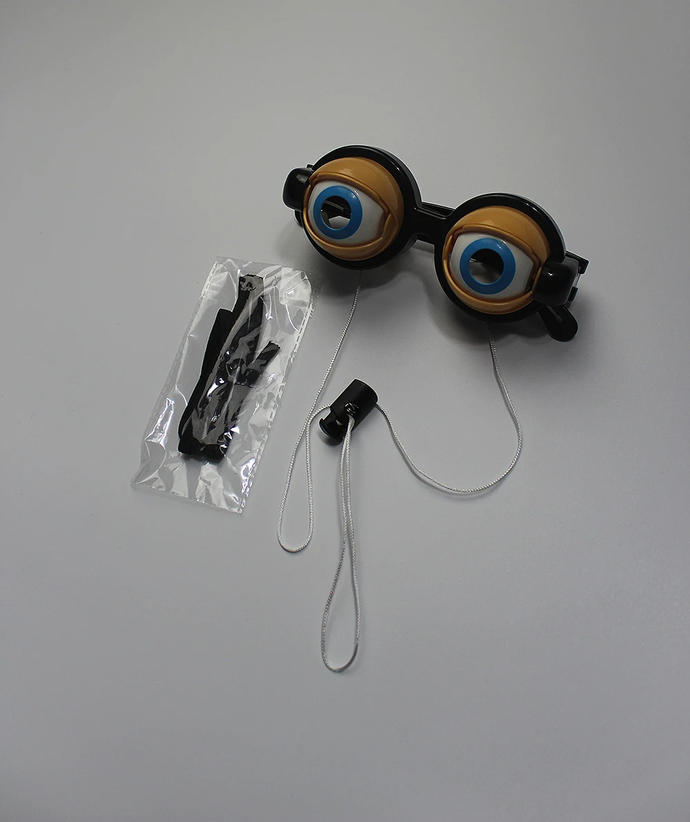 

Blink when you're bored! Glasses that blink when you pull them funny glasses