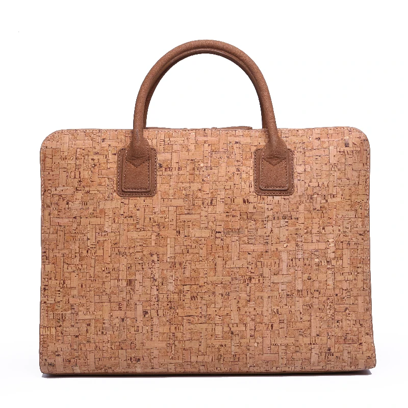 Сумка для ноутбука из натуральной пробки водонепроницаемая сумка Защитная офиса