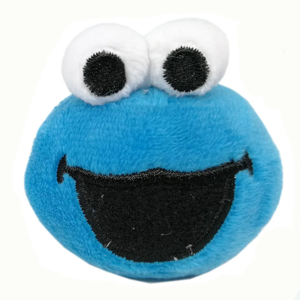 Cookie Monster Пикачу чармандер Бульбазавр Сквиртл СЛЭП Элмо печенье Мелодия маленький близнец звезда полярный медведь Браслет повязка на голову плюшевая кукла PCXB - Цвет: Cookie Monster
