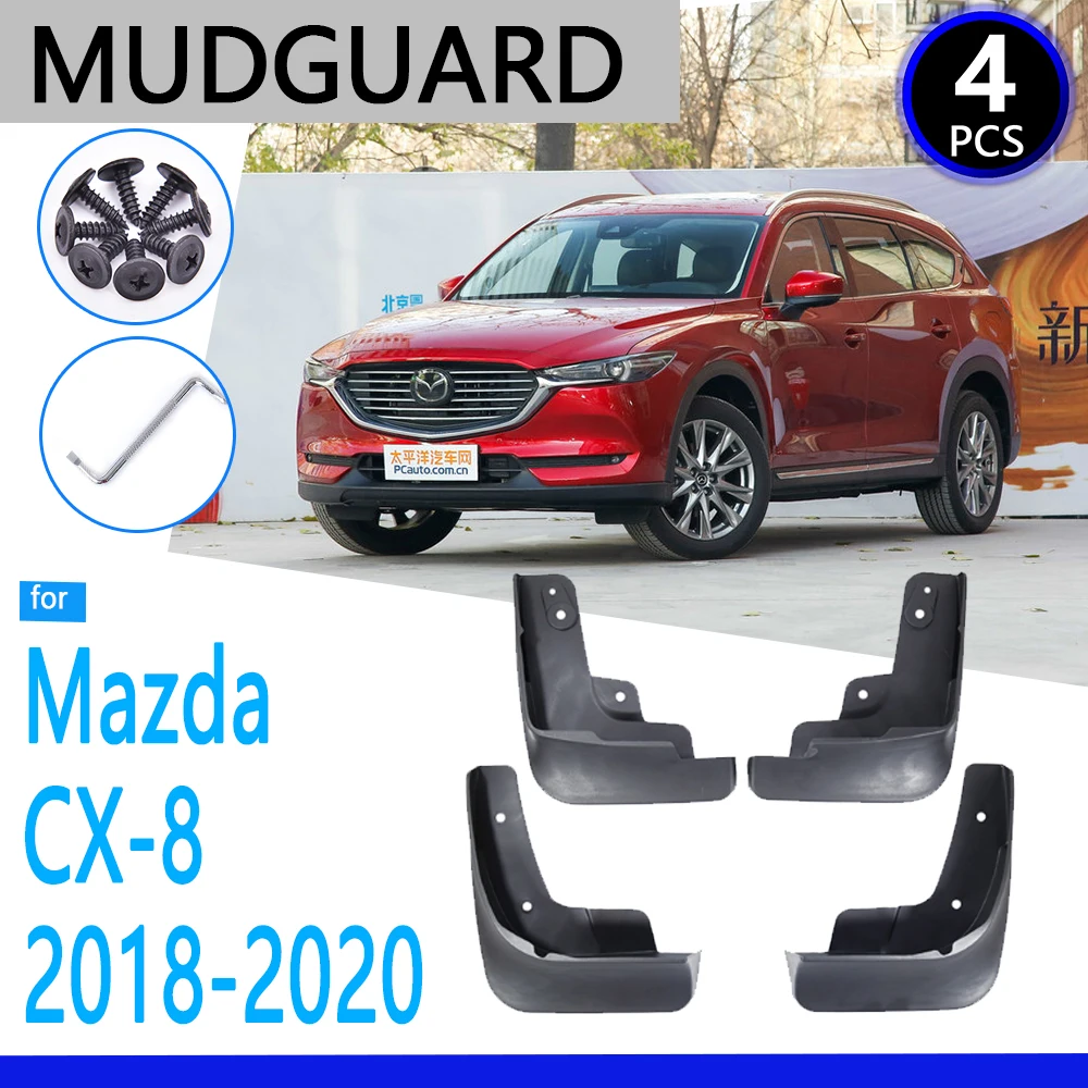 Брызговики подходят для Mazda CX 8 2018 2019 2020 CX8 автомобильные аксессуары брызговик