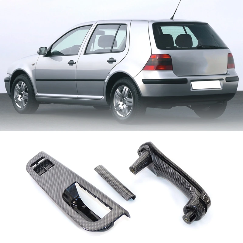 

Car 3B1867171D Door Window Switch Cover Panel Bezel Door Pull Handle Cover for GOLF MK4 2-Door 1J0867172A