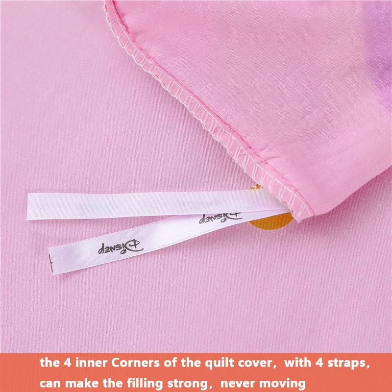 Комплект постельного белья из 3 предметов для мальчиков и девочек мультяшное