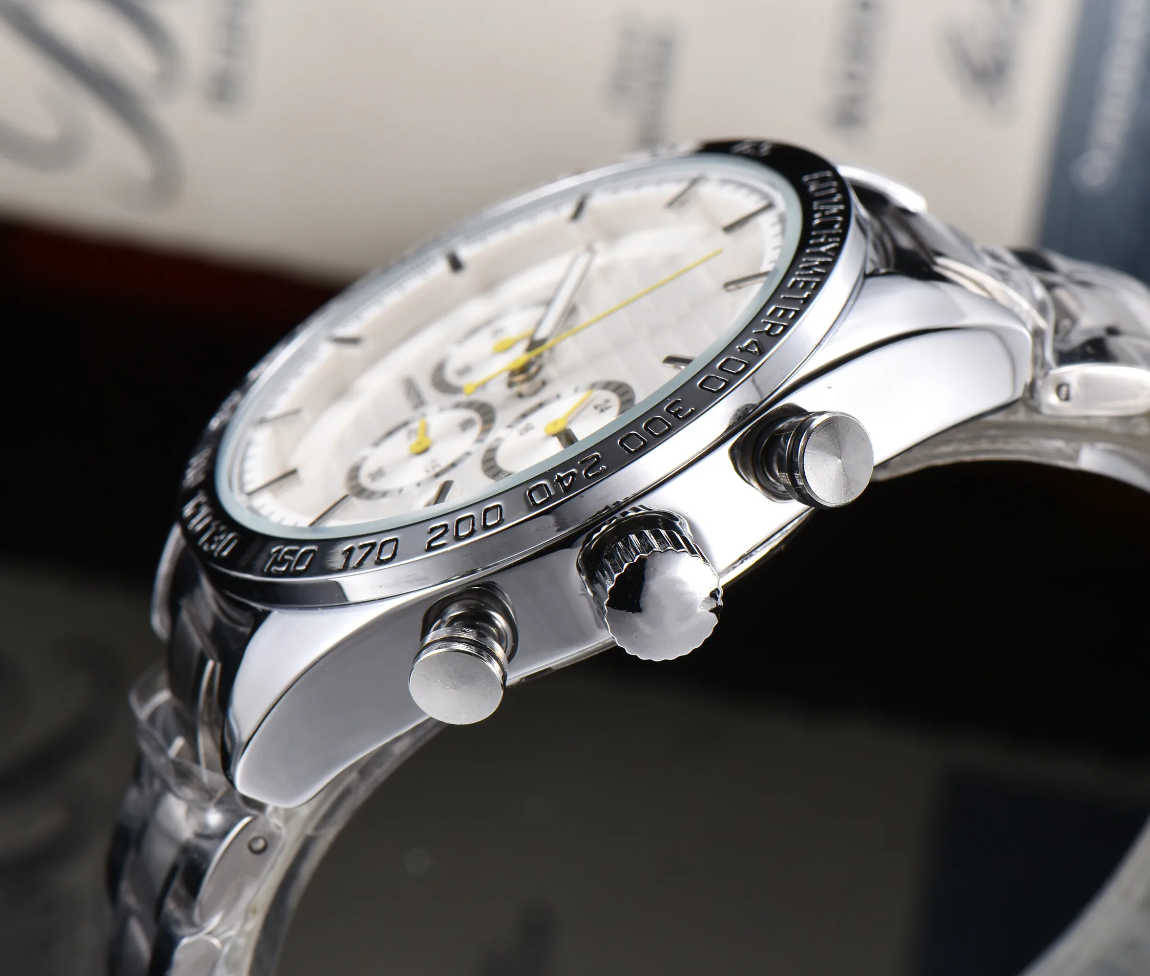 

Fashion Man WristWatch Waterproof Chronograph Men Watch Military Top Brand Luxury Stainless Steel Sport Male Clock