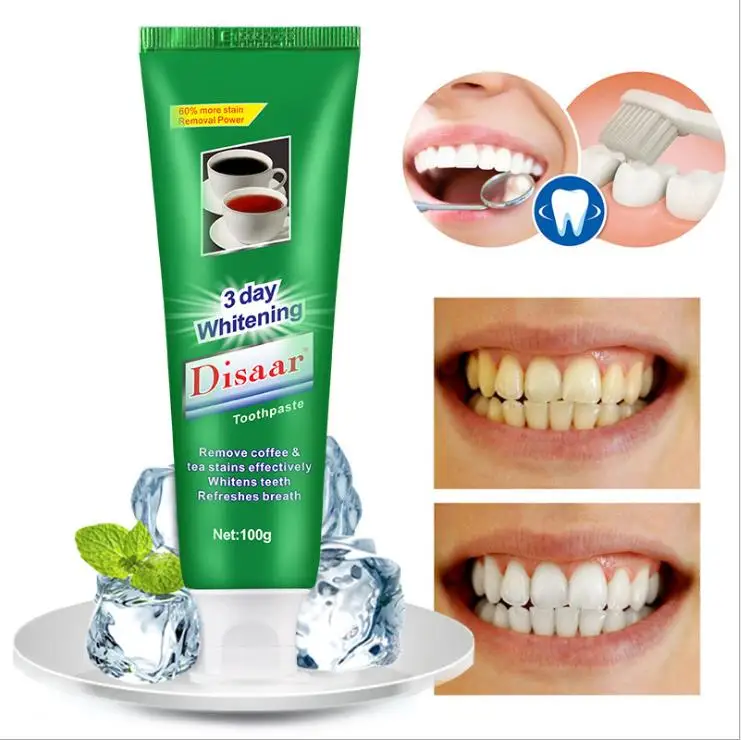 

Herbal Mint Toothpaste Whitening Remove Yellow tea stain coffee Stains Halitosis Plaque Reduce Gingiviti Dentifrice Clean Dental