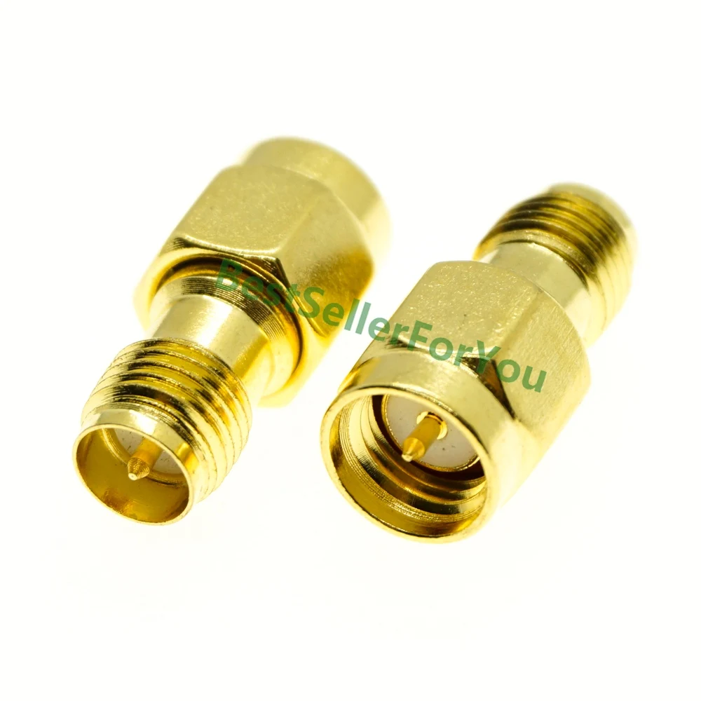 

SMA male plug To RP-SMA RPSMA female Jack Straight RF connector Adapter
