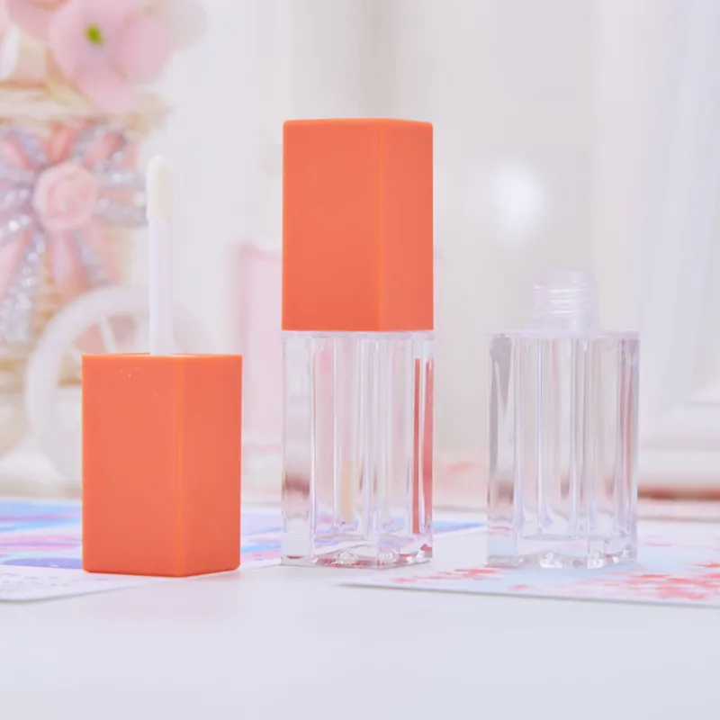 10/30pcs 4ml Empty Lip Gloss Tube Plastic Liquid Lipstick Container DIY Square Lipgloss Bottle | Красота и здоровье