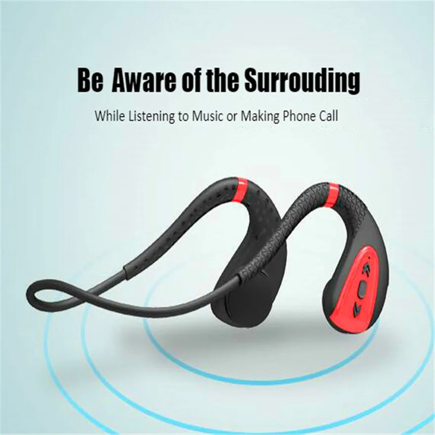 Наушники с костной проводимостью 8G гарнитура беспроводные наушники Bluetooth