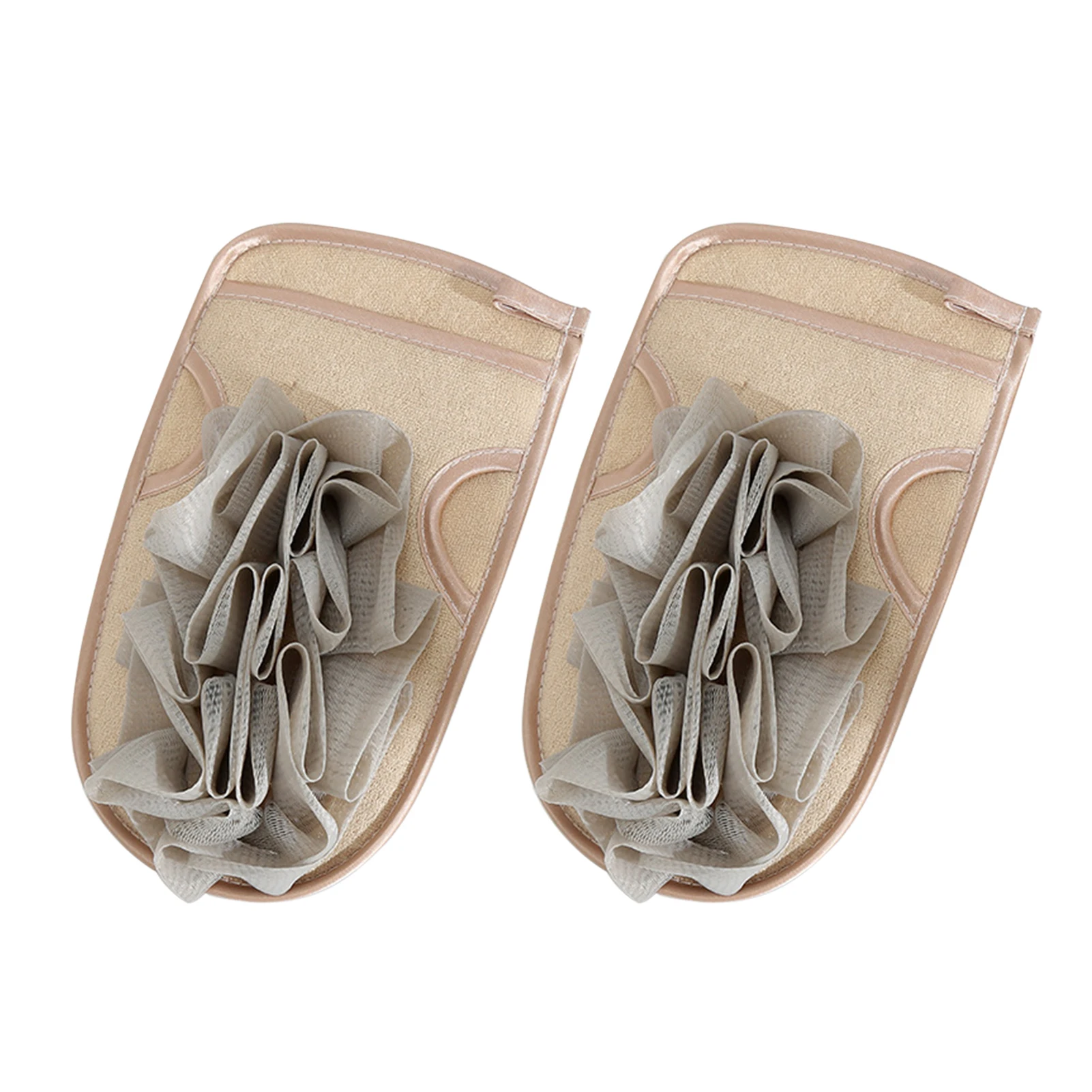 

2 шт., массажные двухсторонние Мягкие Спа-перчатки для душа