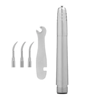 6100hz 6600hz dental ultrasonic air scaler dental 2 holes air scalers handpiece with 3 tips oral dental tool