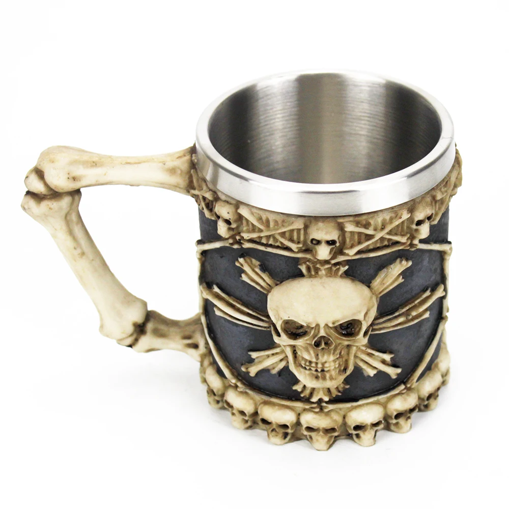 Большой скелета Смерть кости череп кружки чашки на день рождения подарок