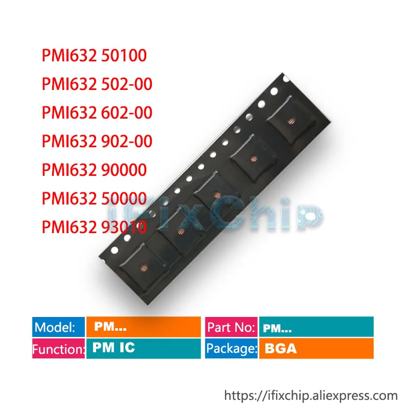 5 шт./лот PMI632 50100 502 00 602 902 90000 50000 93010 Power PM IC PMIC Chip|Интегральные схемы| |