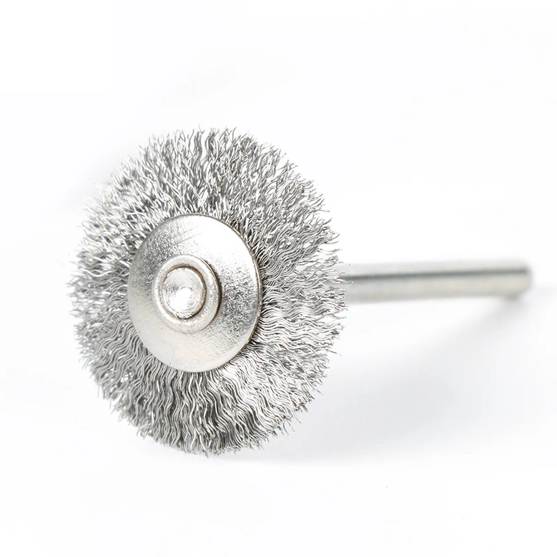 10 шт./лот нержавеющая стальная проволочная колесная щетка Dremel Электрический