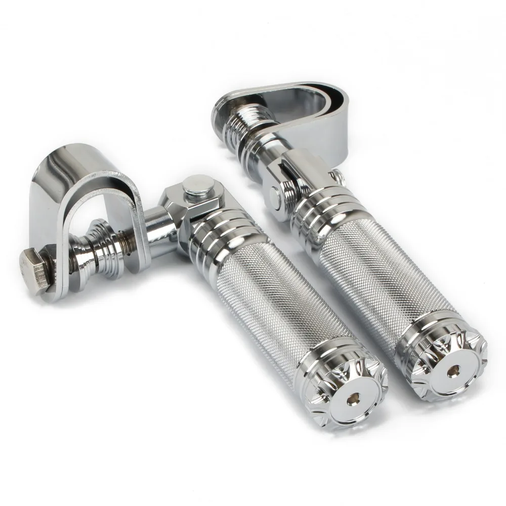 1 пара 1-1,2" мотоциклетные подножки защита двигателя для Harley Dyna Electra Glide CVO FLHT FXDL