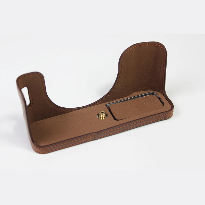 Сумка для камеры из искусственной кожи половинный корпус чехол Fuji Film X100V X 100V