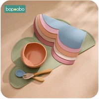 1pc baby silicone placemat kitchen accessorie food grade easy cleaning heat insulation waterproof cloud shape silicone table pad