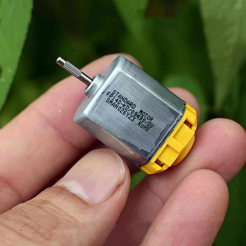 Стандартный 140 мини-двигатель постоянного тока 12 В 24 11600 об/мин Сильный магнитный