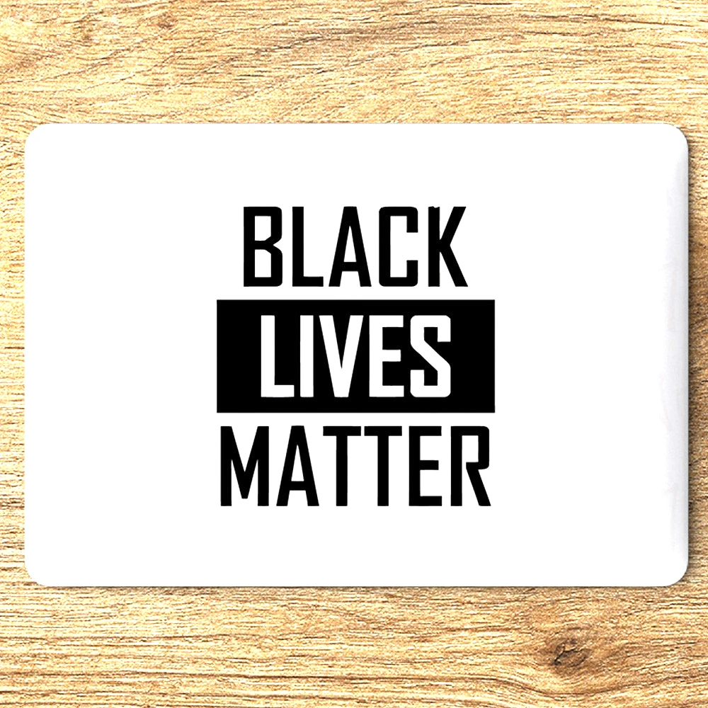 

Black Lives Matter Quote Vinyl Art Sticker Office Laptop Decor Life Saying Art Decal For Laptop Car Window Glass Decor WL2088