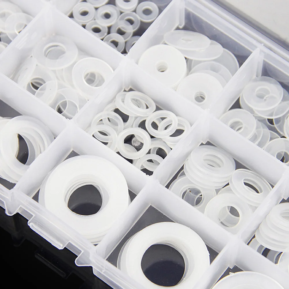 

Soft Nylon Washers Insulation Plumbing Leak-proof Gaskets Tool Kit 250pcs/set