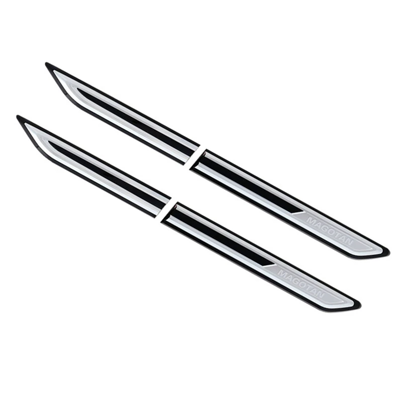 

Автомобиль хромированная наклейка на боковое крыло автомобиля, накладка на крыло, аксессуары для Magotan Passat B8