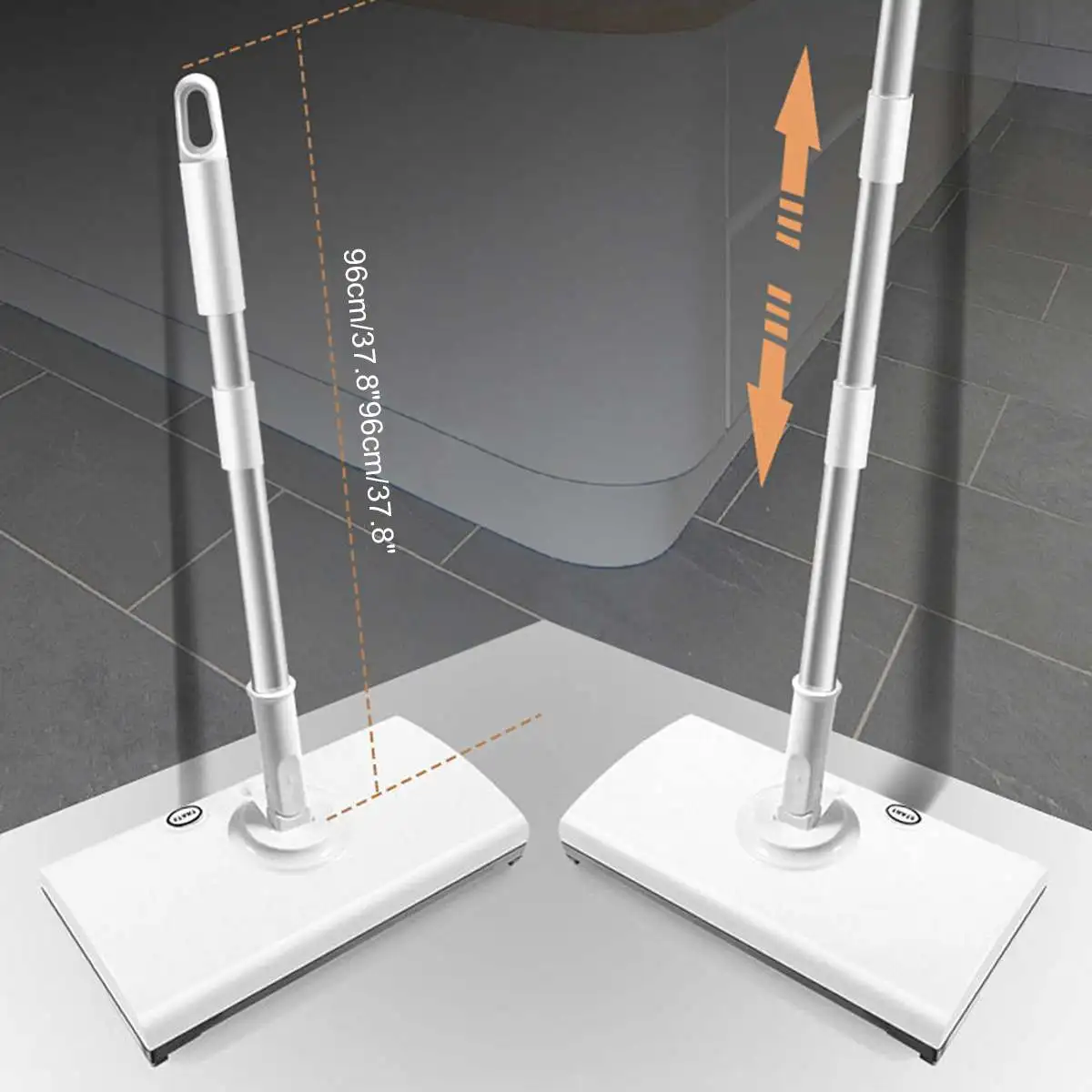 

3IN1 Electric Mop Wireless USB Charging FloorCleaner Scrubber Brooms 360 Rotation Handheld Sweeper Household Vacuum Cleaner Sale