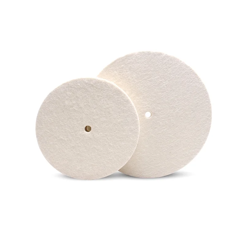 

150-250x25mm Wool Polishing Wheel Wool Felt Waxing Wheel Felt Disc Metal Polishing Non-metal Polishing Wheel Furniture Cars Pipe