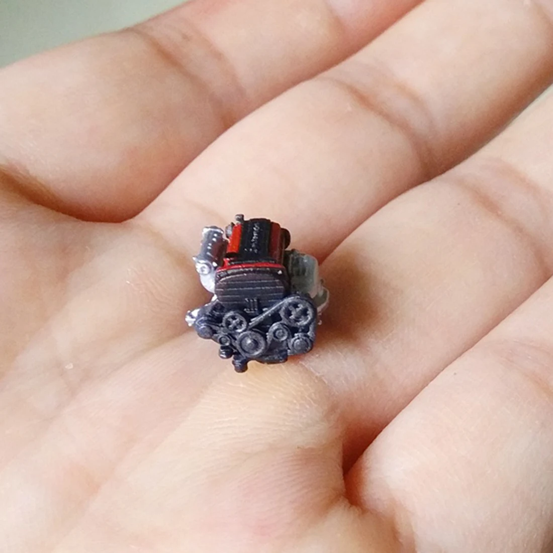 1: 64 DIY высокая точность авто моделирование двигателя сцены статическая модель двигателя