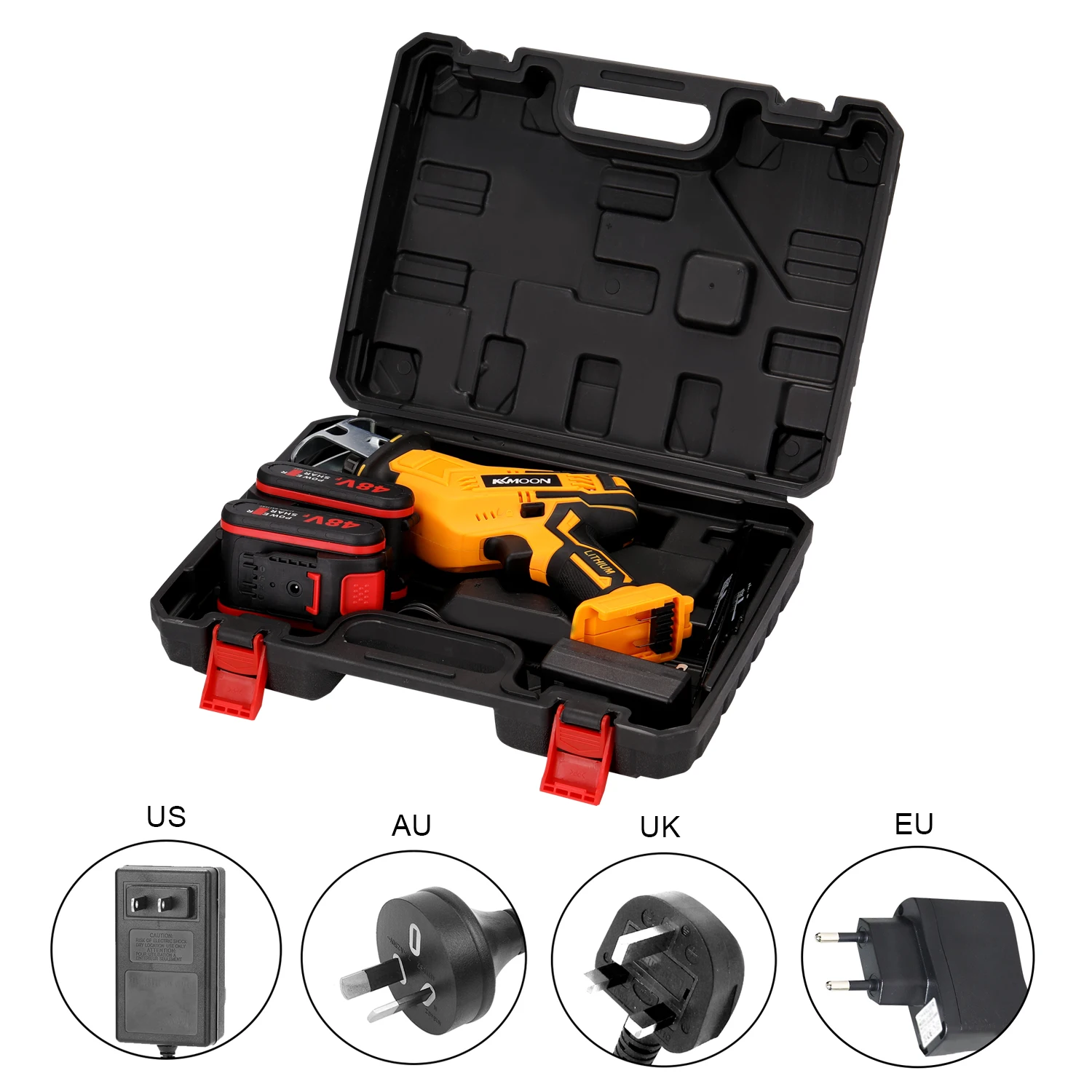 

Multifunctional Reciprocating Saws Outdoor Saber Saws Electric Powers Tools for Cutting Wood Iron Plastics with Lithium Batterys