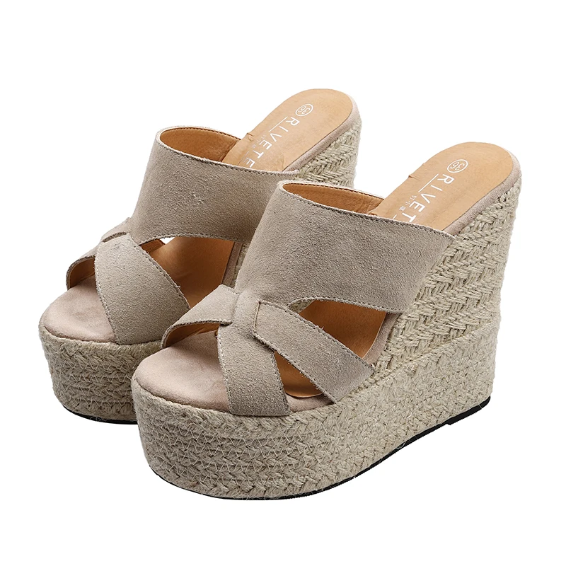 Женские босоножки на танкетке высокой платформе 14 см лето 2021|Боссоножки и