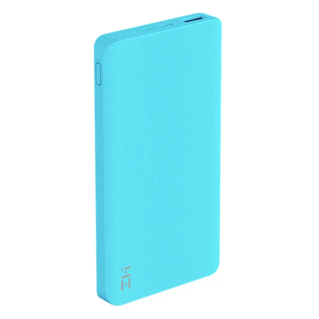 Blue ZMI power Bank 10000 мАч Внешний аккумулятор Портативная зарядка Быстрая зарядка 2,0 Двусторонняя Быстрая зарядка для iPhone - Цвет: Blue