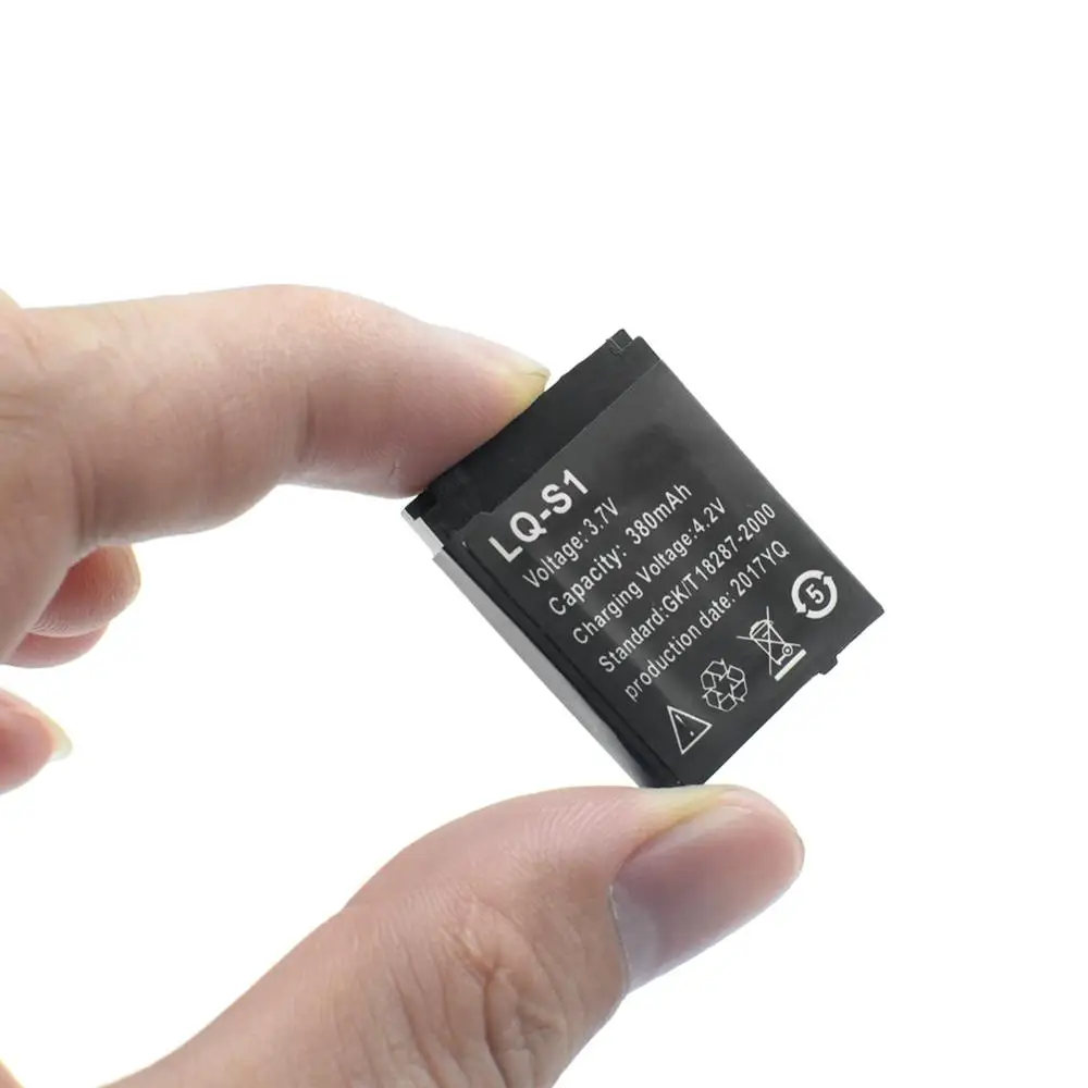GTF прочные умные часы Батарея LQ S1 3 7 V 380 мА/ч литий Перезаряжаемые для смарт часов
