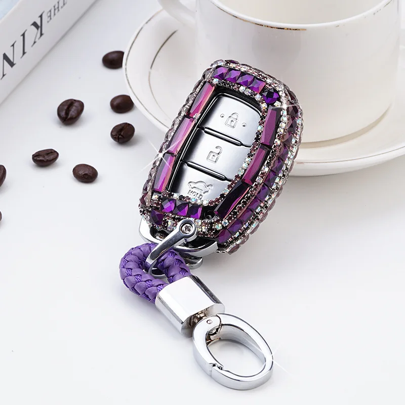 С украшением в виде кристаллов чехол для дистанционного ключа от машины крышка