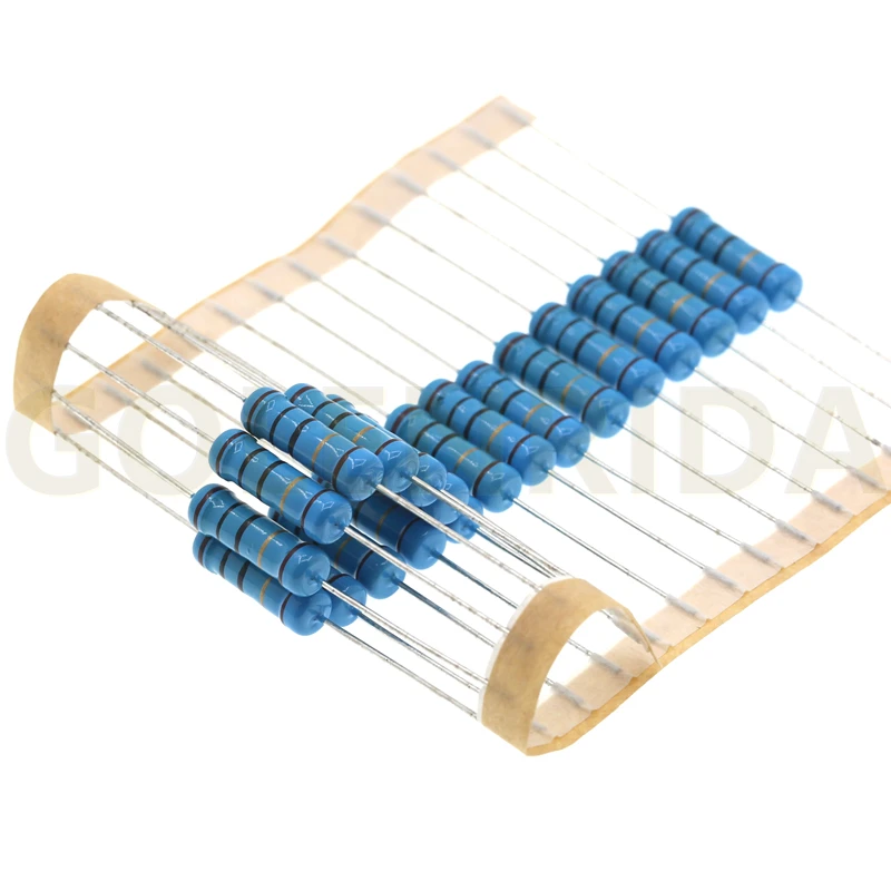 20 штук 2W галогенные лампы в металлической пленочные резисторы 1% 1R ~ 1 м 2.2R 4.7R 10R 22R 47R