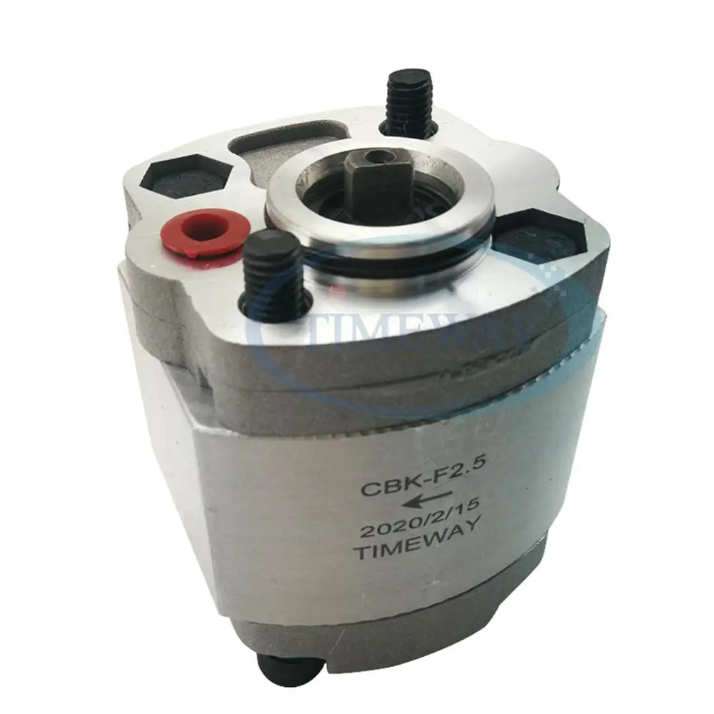 CBK Hydraulic Oil Pumps CBK-F2.5 CBK-F2.6 F2.7 F3.0 F3.2 Forklift Gear Pump High Pressure: 20Mpa Rotation:CW Rear in/front out |