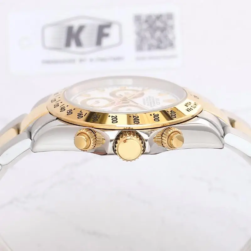 

Brand Sapphire Sport Luxury Mens Watch Mechanical Automatic 7750 Movement Chronograph Watches Black Coffee