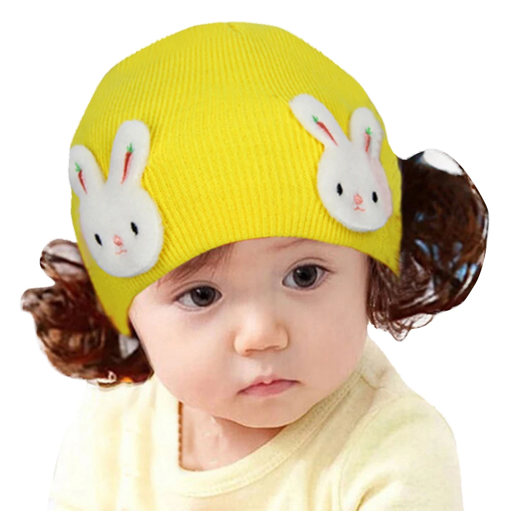 Модный милый кролик животное для маленьких девочек и мальчиков шерстяная пряжа