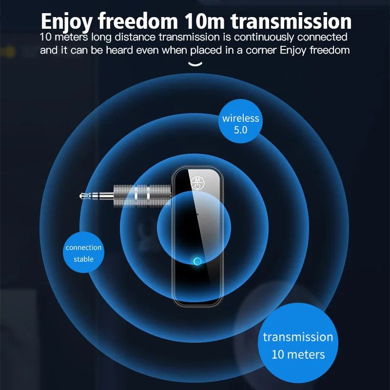 Автомобильный беспроводной Bluetooth-приемник с разъемом 3 5 мм | Мобильные телефоны и