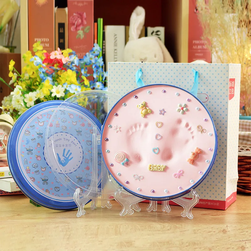 Лепка для лепки детская сделай сам Детская слизь отпечаток рук цветная глина