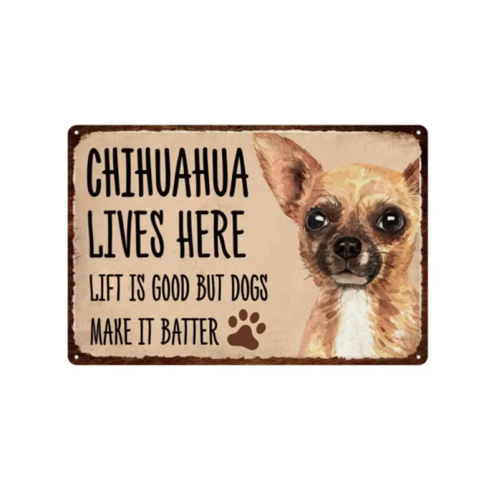 

Metal Sign Vintage Poster Animal Tin Sign Wall Decoration Bar Wall Artist Home Decoration