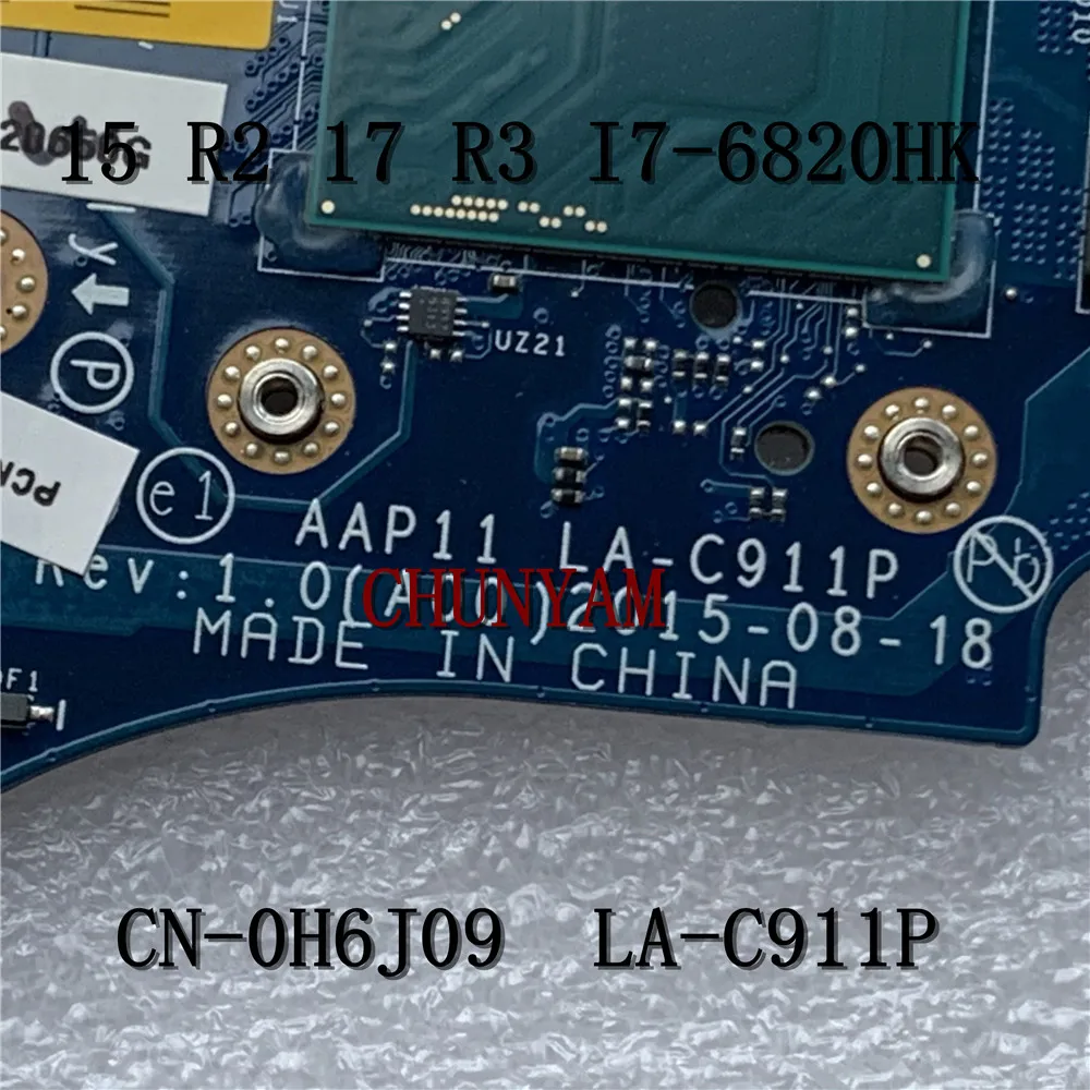 Новая стандартная материнская плата для ноутбука dell Alienware 15 R2 17 R3 | Компьютеры и