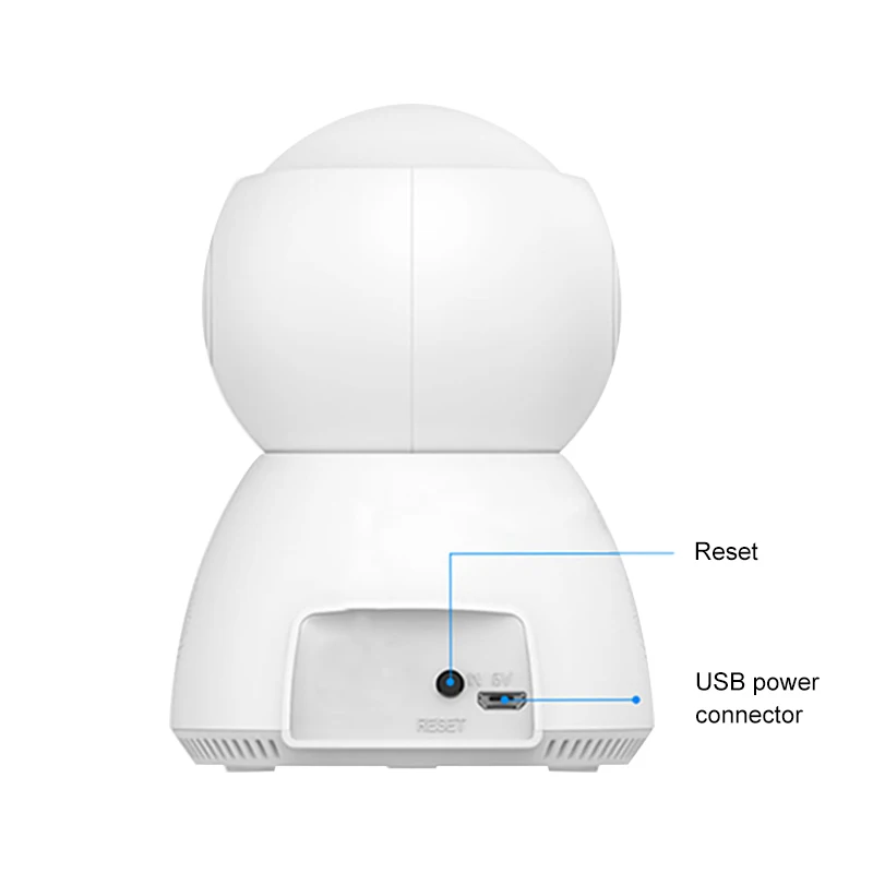 Xiaovv Q8 IP камера 1080P Wifi Детский Монитор 360 ° панорамная PTZ беспроводная веб-камера