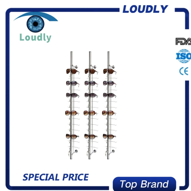 Брендовые оптические инструменты Loudly 10 шт. металлические настенные очки дисплей