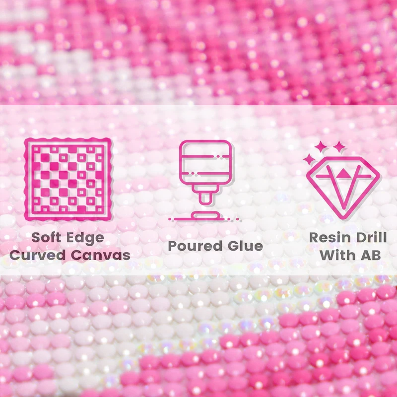 Pintura de diamante personalizada para foto, pegamento vertido, AB, punto de cruz, imagen de diamantes de imitaci&oacute;n, mosaico DIY, bordado, decoraci&oacute;n del hogar, arte-3