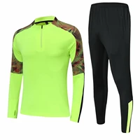 men%e2%80%98s adult soccer uniform long sleeve training set football goalkeeper soccer jersey top and pants boy jersey suit high quality