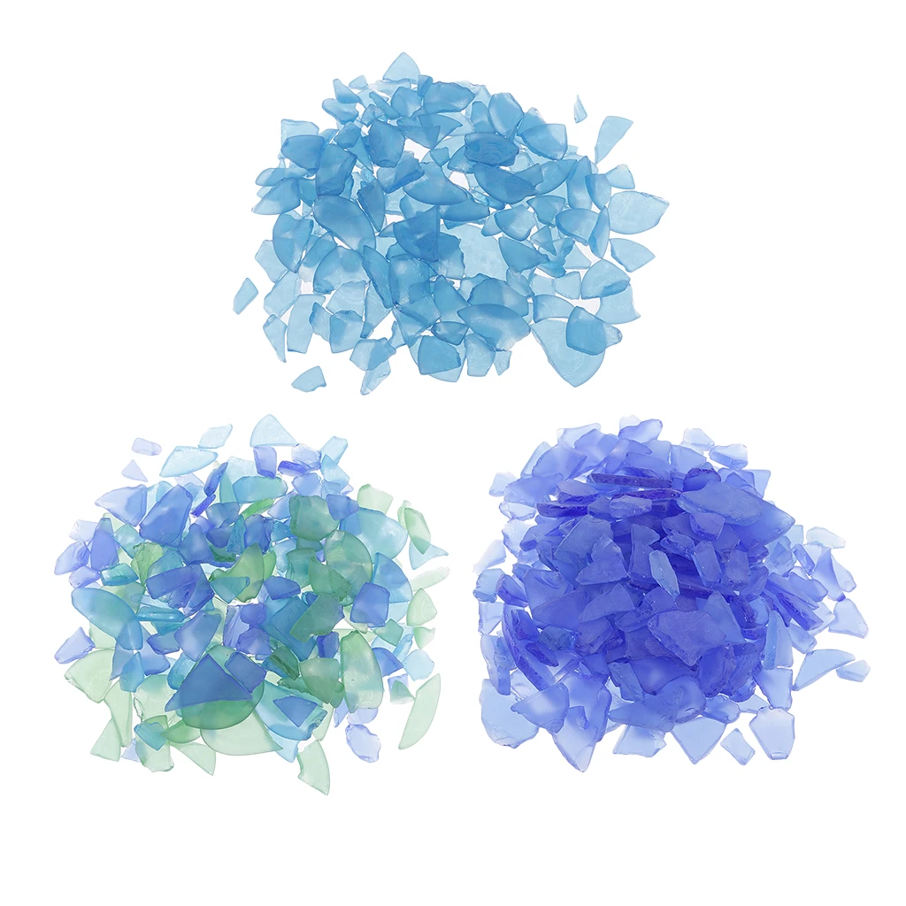 Оптом 500 г DIY ремесла морское стекло матовое для свадьбы вечерние оболочки